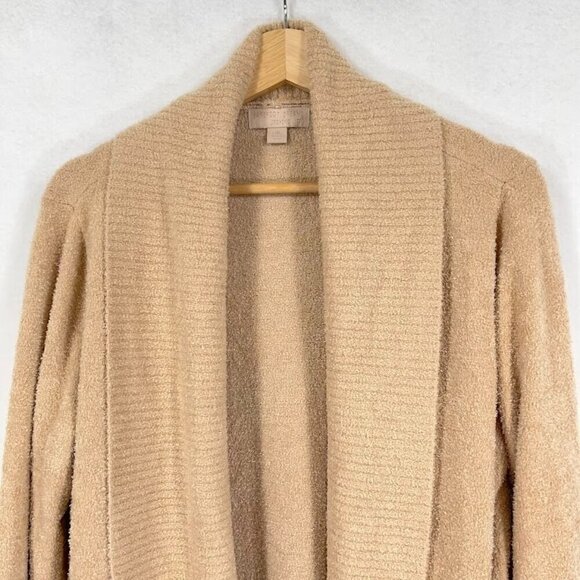 Barefoot Dreams CozyChic® Lite Circle Cardigan Open Pockets Relax Cozy Soft L XL - Picture 2 of 7